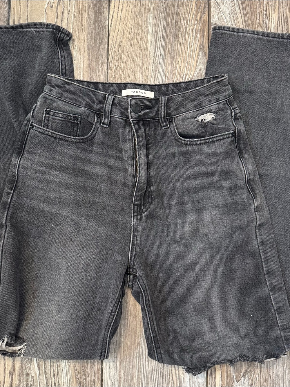 PacSun Women's High-Rise Black Denim Jeans